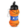 NC4104 silikónová fľaša na vodu 550ML NILS CAMP basketbal NC4104 silikónová fľaša na vodu 550ML NILS CAMP basketbal