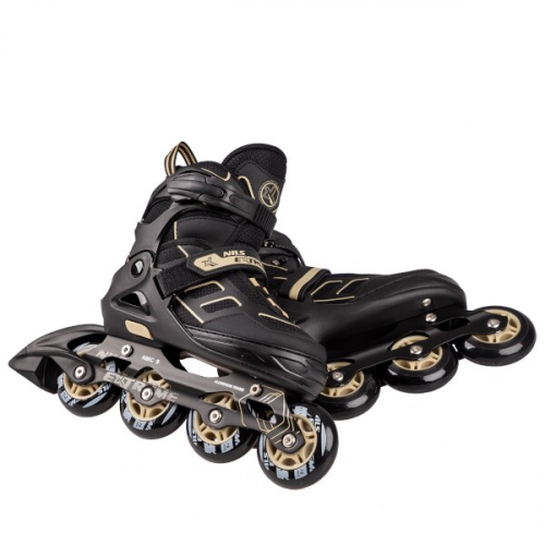 Rollschuhe NILS EXTREME NA 14174, schwarz-beige Rollschuhe NILS EXTREME NA 14174, schwarz-beige