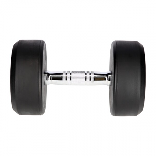 Gummierte Langhantel HMS HG Pro, 14 kg 