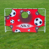 Fußballtor aus Stahl mit NILS BR240P-Panel Fußballtor aus Stahl mit NILS BR240P-Panel