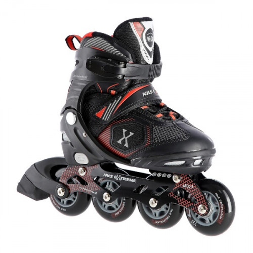 Rollschuhe NILS Extreme NA9080, rot, groß. S(31-34) S(31-34) Rollschuhe NILS Extreme NA9080, rot, groß. S(31-34) S(31-34)