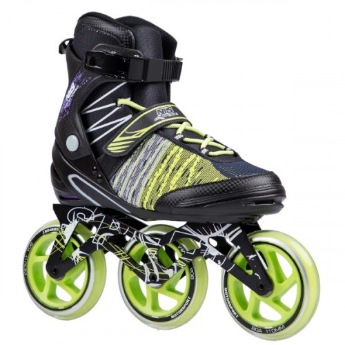 Inline-Rollschuhe NILS Extreme NA1206, schwarz-grün, Größe 38 38 Inline-Rollschuhe NILS Extreme NA1206, schwarz-grün, Größe 38 38
