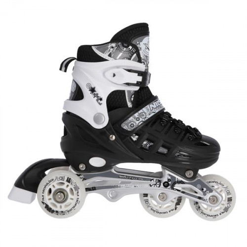 Schlittschuhe NILS EXTREME NH10905 4in1 schwarz S(31-34) Schlittschuhe NILS EXTREME NH10905 4in1 schwarz S(31-34)
