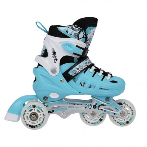 Schlittschuhe NILS EXTREME NH10905 4in1, Menthol, groß. L 39-42 L(39-42) Schlittschuhe NILS EXTREME NH10905 4in1, Menthol, groß. L 39-42 L(39-42)