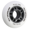 Matte Skate-Rollen NILS Extreme PU 70x24 82A, weiß, 4 Stk Matte Skate-Rollen NILS Extreme PU 70x24 82A, weiß, 4 Stk