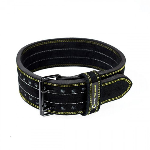 Leder-Fitnessgürtel HMS Premium PA 3558, Größe M  