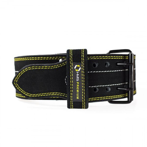Leder-Fitnessgürtel HMS Premium PA 3558, Größe M  