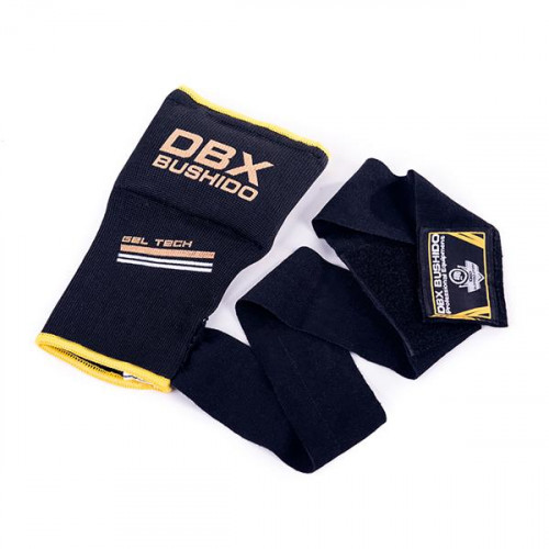 Gel-Boxhandschuhe DBX BUSHIDO, gelb, groß. S/M Gel-Boxhandschuhe DBX BUSHIDO, gelb, groß. S/M