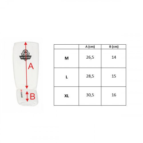 Rasierschutz DBX BUSHIDO ARP-2107 B weiß Rasierschutz DBX BUSHIDO ARP-2107 B weiß