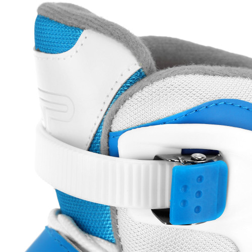 Spokey TONY Kinder-Rollschuhe, weiß-blau, ABEC7 Carbon, Größe. 30-37 Spokey TONY Kinder-Rollschuhe, weiß-blau, ABEC7 Carbon, Größe. 30-37