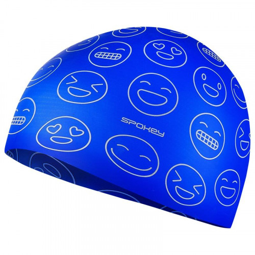 Spokey EMOJI Junior Badekappe, blau blau 