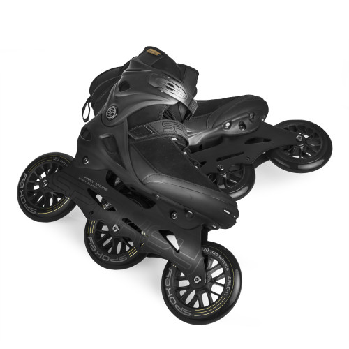 Spokey SHIFFTY PRO Lederrollschuhe, schwarz, ABEC11 Carbon, Gr.45 45 Spokey SHIFFTY PRO Lederrollschuhe, schwarz, ABEC11 Carbon, Gr.45 45