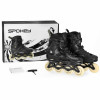 Spokey FREESPO Freeskate Rollerblades, Schwarz, ABEC9 Chrome, Größe 44/45 44 Spokey FREESPO Freeskate Rollerblades, Schwarz, ABEC9 Chrome, Größe 44/45 44