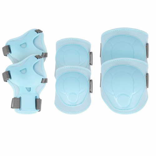 Spokey BUFFER II – 3-teiliges Set blauer Kinderschützer, Größe XS-M Spokey BUFFER II – 3-teiliges Set blauer Kinderschützer, Größe XS-M