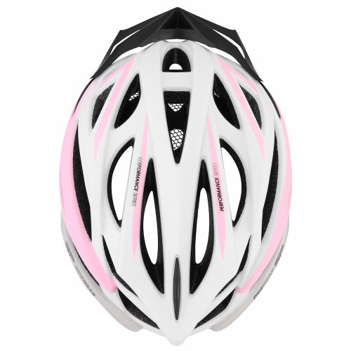 Spokey Cyklistická prilba inline 55-58 cm bielo-ružová Spokey Cyklistická prilba inline 55-58 cm bielo-ružová