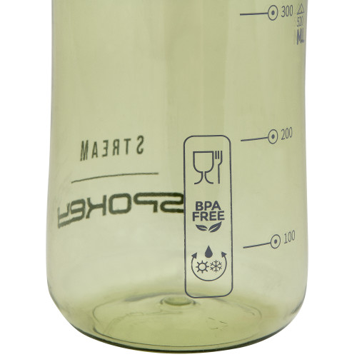 Spokey STREAM II PCTG Wasserflasche, 0,52 l, grün Spokey STREAM II PCTG Wasserflasche, 0,52 l, grün