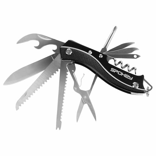 Spokey BOLD Set multifunktionaler Werkzeuge in einer Geschenkbox: Messer + Zange + Taschenlampe mit Riemen Spokey BOLD Set multifunktionaler Werkzeuge in einer Geschenkbox: Messer + Zange + Taschenlampe mit Riemen
