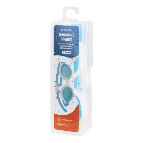 Spokey FLIPPI JR Kinderschwimmbrille, blau-weiß Spokey FLIPPI JR Kinderschwimmbrille, blau-weiß