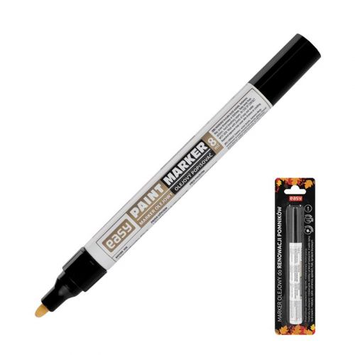 Spokey EASY PAINTMARKER II Ölmarker mit runder Spitze im Blister, schwarz, 12 Stück in einer Packung Spokey EASY PAINTMARKER II Ölmarker mit runder Spitze im Blister, schwarz, 12 Stück in einer Packung