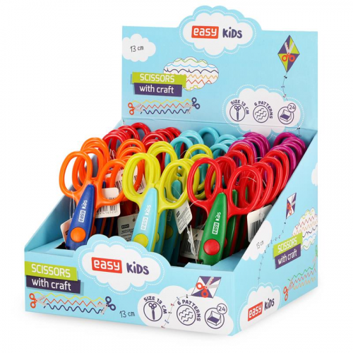 Spokey Deko-Kinderschere - verschiedene Farben - 13 cm, 24er-Display (nur Gesamtpackung) Spokey Deko-Kinderschere - verschiedene Farben - 13 cm, 24er-Display (nur Gesamtpackung)