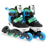 Spokey JOY Kinder-Rollschuhe, Schwarz-Blau, ABEC7 Carbon, Gr 27-34 Spokey JOY Kinder-Rollschuhe, Schwarz-Blau, ABEC7 Carbon, Gr 27-34