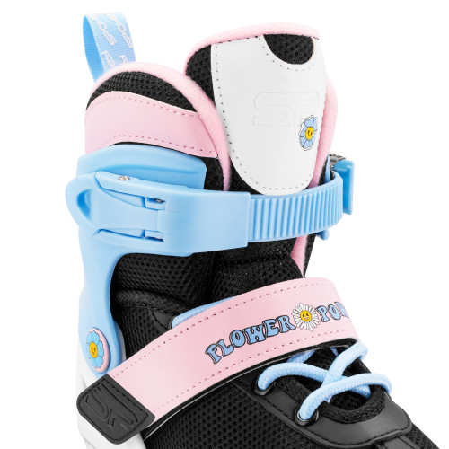 Spokey JOY Kinder-Rollschuhe, Schwarz-Rosa, ABEC7 Carbon, Gr 27-34 Spokey JOY Kinder-Rollschuhe, Schwarz-Rosa, ABEC7 Carbon, Gr 27-34