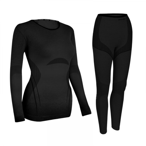 Spokey COLDY SET Damen-Thermounterwäsche, schwarz, groß. L/XL Spokey COLDY SET Damen-Thermounterwäsche, schwarz, groß. L/XL