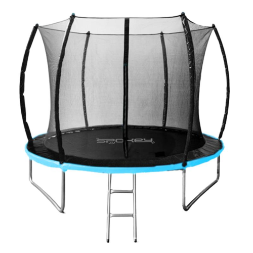 Spokey Bounce Trampolin + Stufen schwarz-blau Spokey Bounce Trampolin + Stufen schwarz-blau