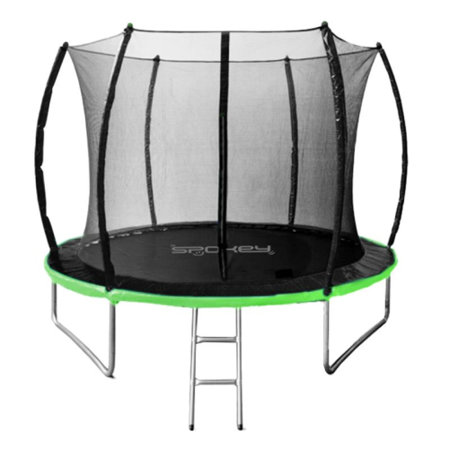 Spokey Bounce Trampolin + Stufen schwarz-grün Spokey Bounce Trampolin + Stufen schwarz-grün