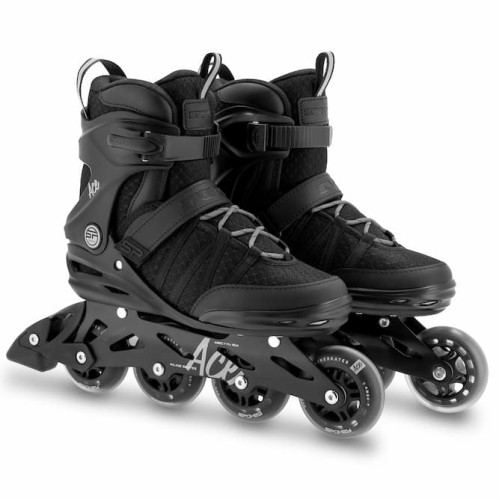 Spokey Ace Fitness kolieskové korčule čierne 46 Spokey Ace Fitness kolieskové korčule čierne 46