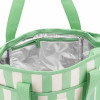 Spokey Acapulco Thermotasche 12L grün gestreift Spokey Acapulco Thermotasche 12L grün gestreift