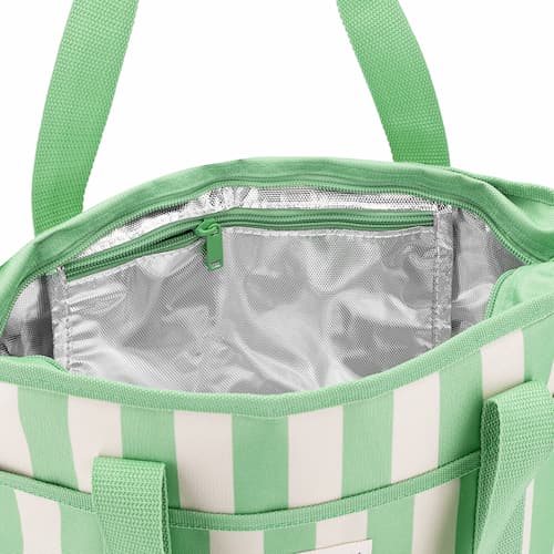 Spokey Acapulco Thermotasche 12L grün gestreift Spokey Acapulco Thermotasche 12L grün gestreift