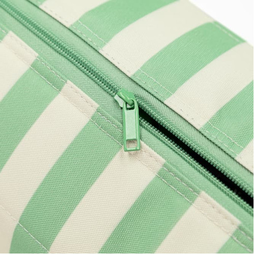 Plážová termotaška 28 l Spokey San Remo, zelené pruhy Plážová termotaška 28 l Spokey San Remo, zelené pruhy