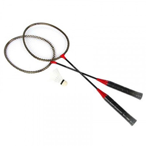 Spokey BADMNSET1 Badminton-Set – 2 Schläger, Becher, Verpackung Spokey BADMNSET1 Badminton-Set – 2 Schläger, Becher, Verpackung