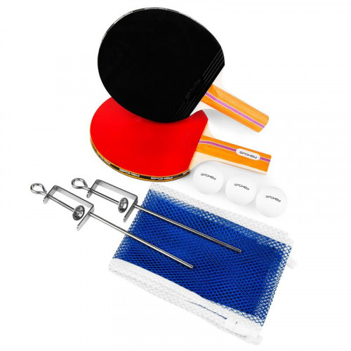 Spokey ALPHA SET * Tischtennis-Set – 2 Schläger, 3 Bälle, Netz Spokey ALPHA SET * Tischtennis-Set – 2 Schläger, 3 Bälle, Netz
