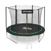 Spokey JUMPER Trampolin schwarz-grün, Durchmesser 244 cm Spokey JUMPER Trampolin schwarz-grün, Durchmesser 244 cm