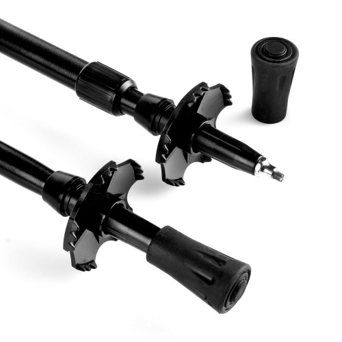 Spokey CARBON 3-teilige Carbon-Trekkingstöcke, grau-türkis Spokey CARBON 3-teilige Carbon-Trekkingstöcke, grau-türkis